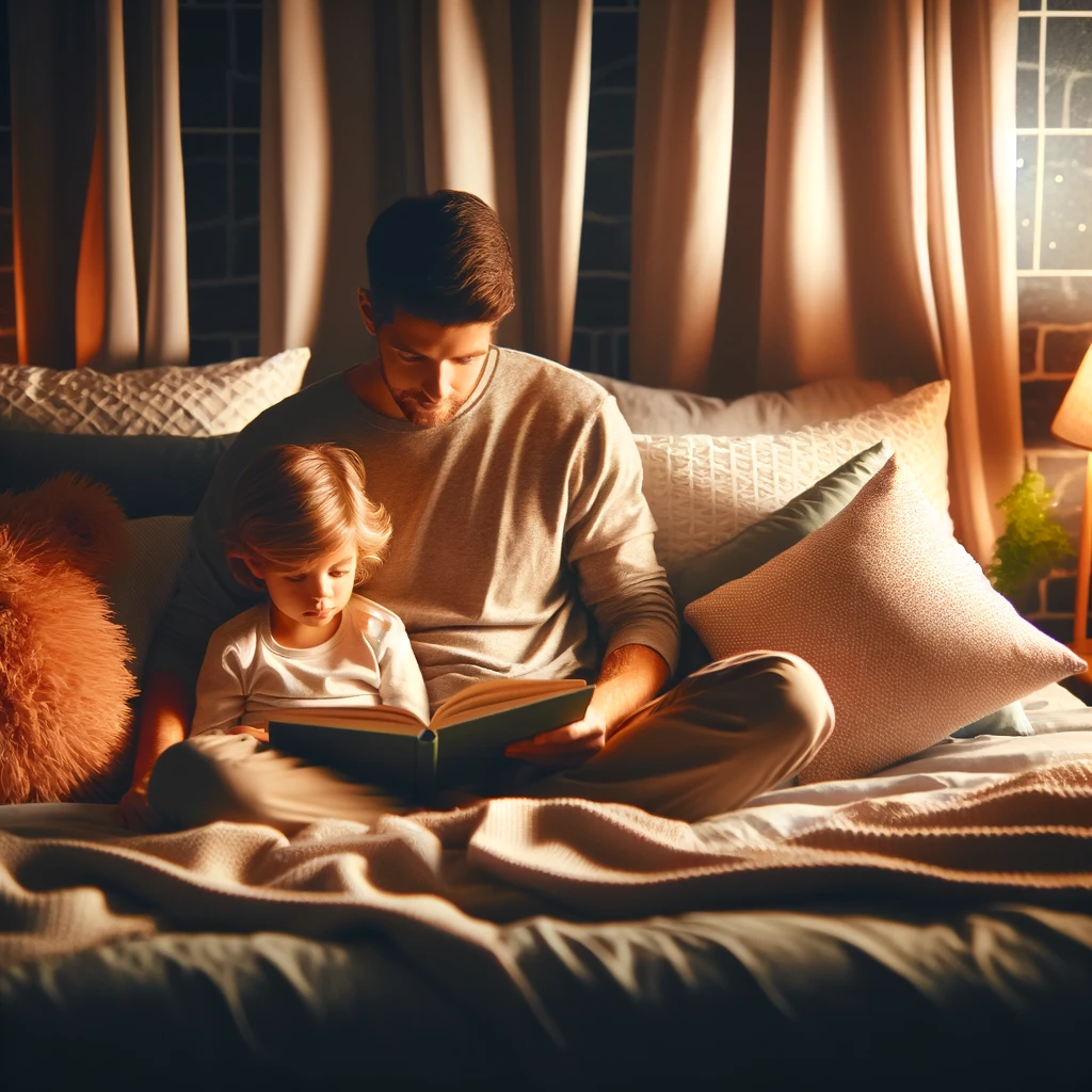 הדרך הטובה להשכיב ילד לישון במיטה ולחזק את הקשר בין ההורים לילדים